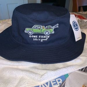 Life is Good bucket hat